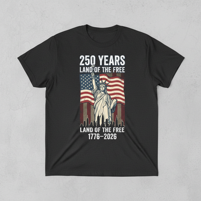 Liberty's Skyline — America 250 Heritage Tee