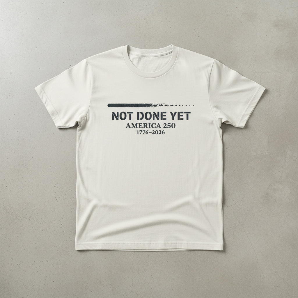 Unfinished Journey — America 250 Heritage Tee