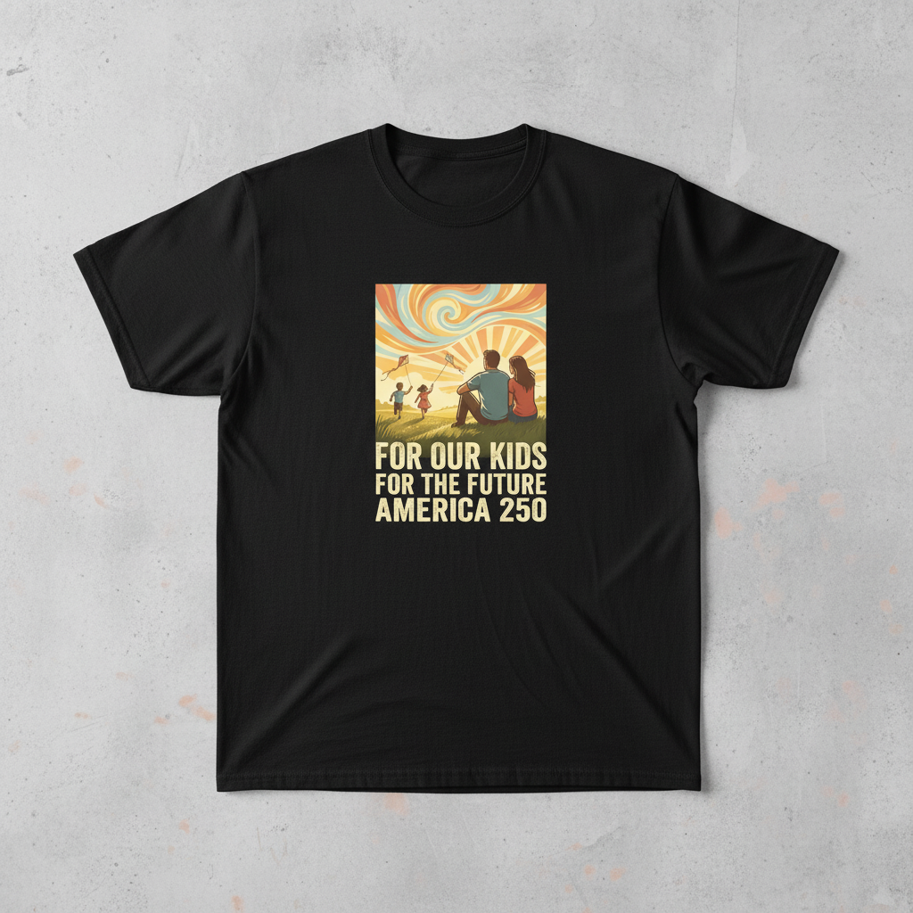 For Our Kids, For the Future — America 250 Heirloom Tee