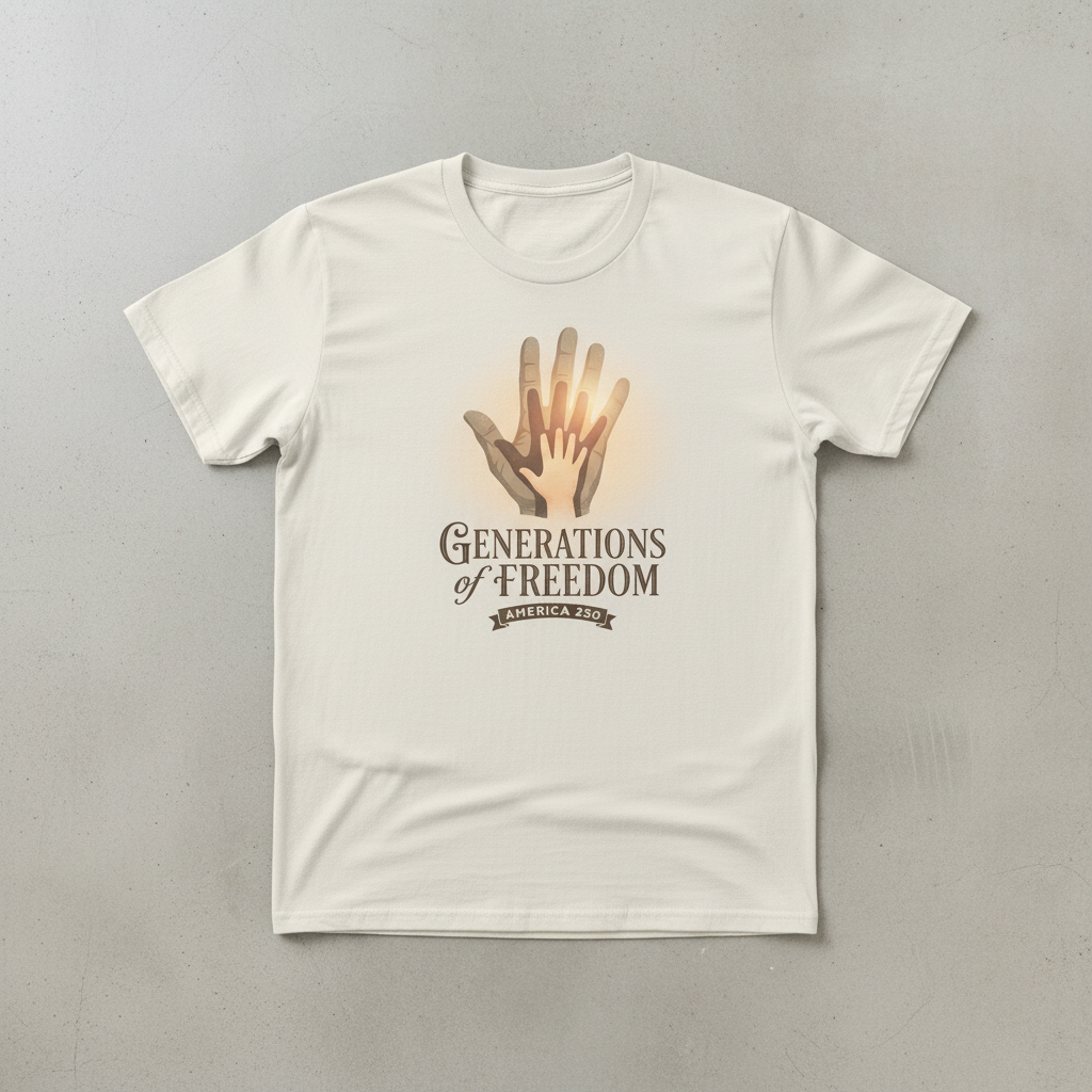Generations of Freedom — America 250 Tee