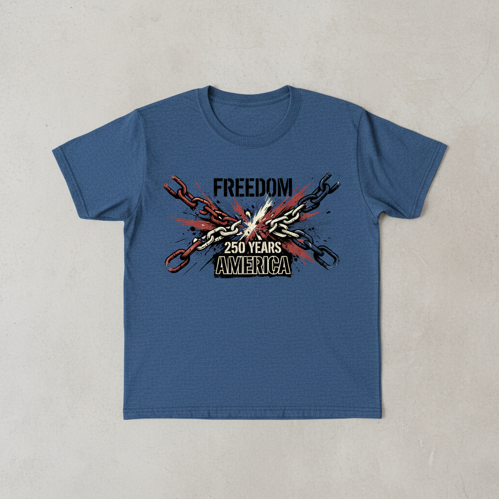 Unchained Liberty — America 250 Heritage Tee