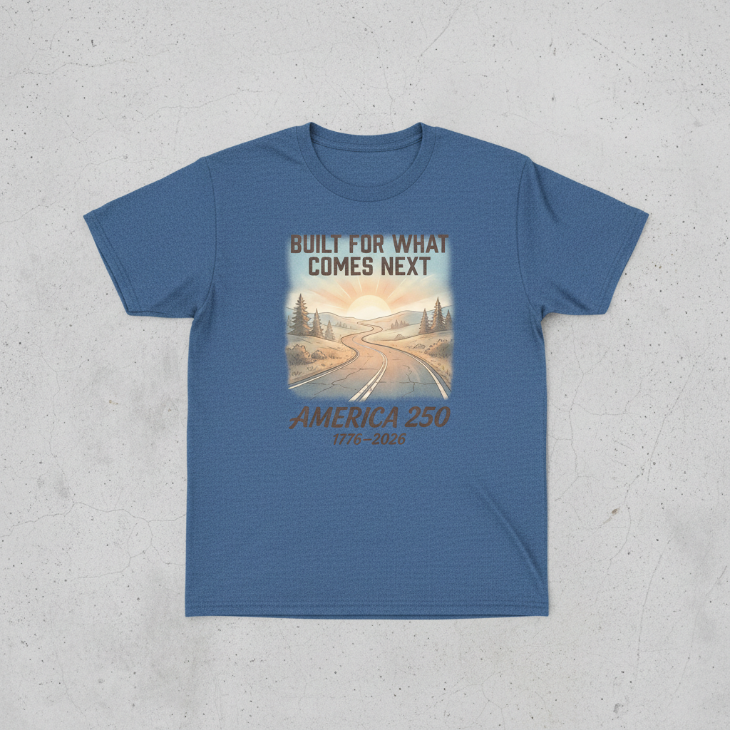 The Road Ahead — America 250 Workline Tee