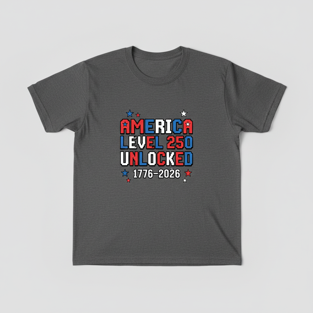 Pixel Milestone — America 250 Heritage Tee