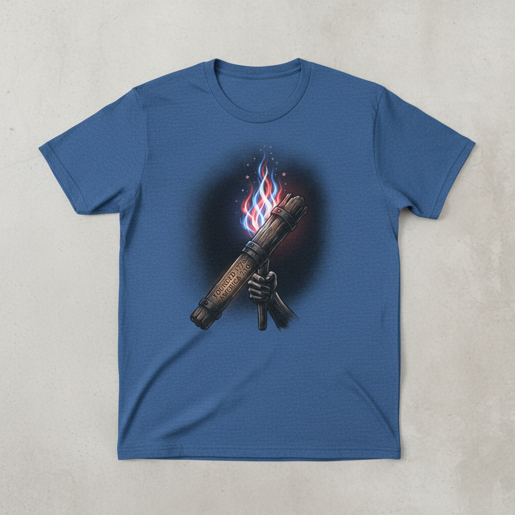 Kindled Liberty — America 250 Heritage Tee