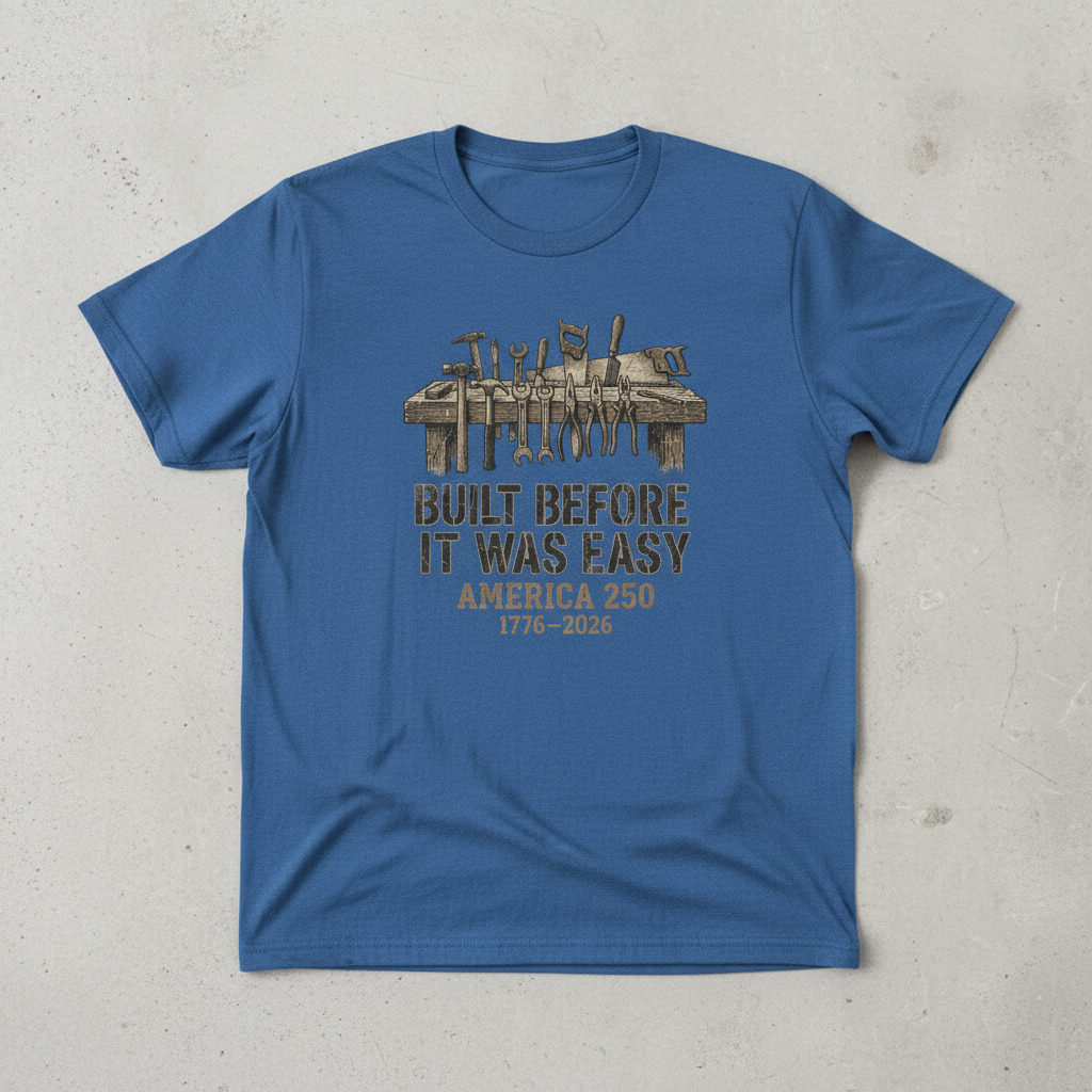 Foundation of Hard Work — America 250 Workline Tee