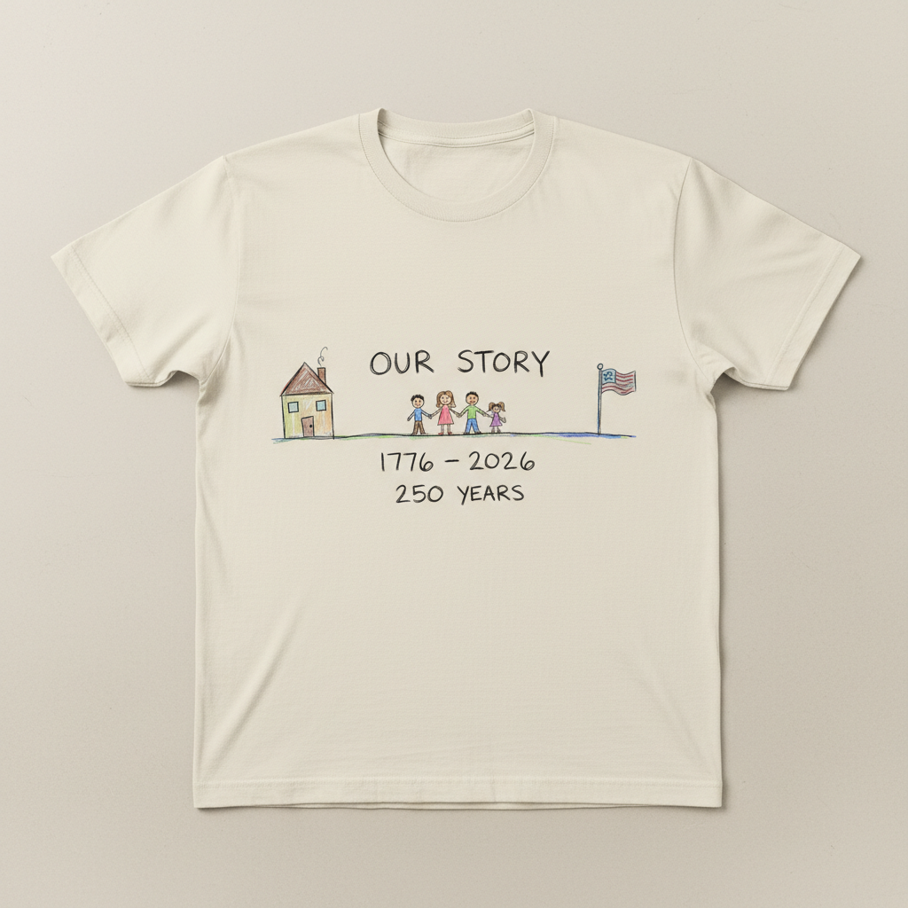 Authentic Tale — America 250 Heritage Tee