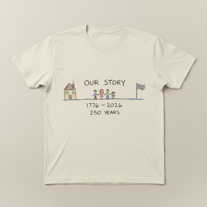 Authentic Tale — America 250 Heritage Tee