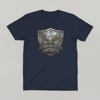 Defended for 250 Years — America Heritage Tee