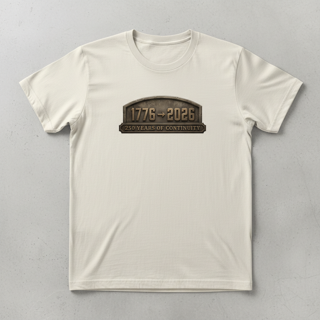 Timeless Continuity — America 250 Heritage Tee