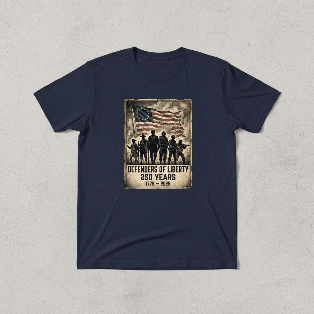 Defenders of Liberty — America 250 Heritage Tee