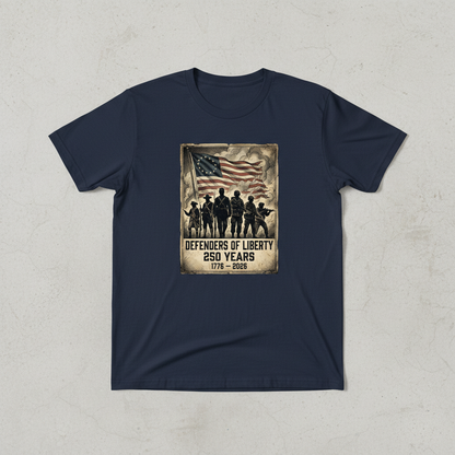 Defenders of Liberty — America 250 Heritage Tee