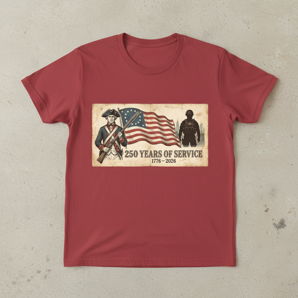 250 Years of Service — America 250 Heritage Tee