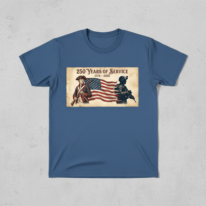 Generations of Honor — America 250 Heritage Tee