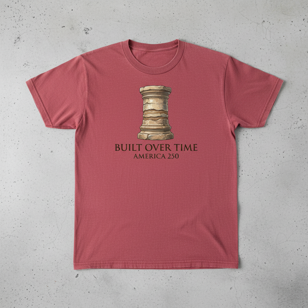 Laid Stone by Stone — America 250 Heritage Tee