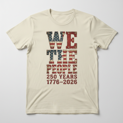 We The People — America 250 Heritage Tee