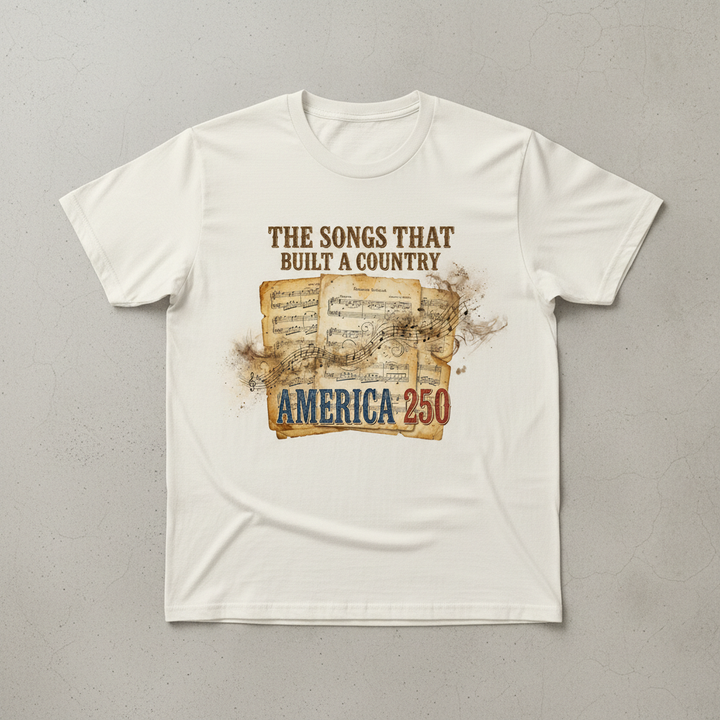 Anthems of Liberty — America 250 Heritage Tee