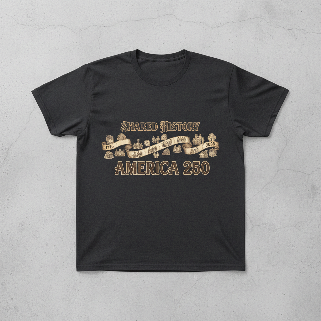 Chronicle Ribbon — America 250 Heritage Tee