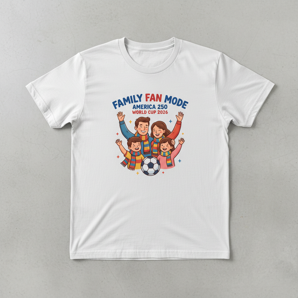 Family Fan Mode — America 250 Heritage Tee