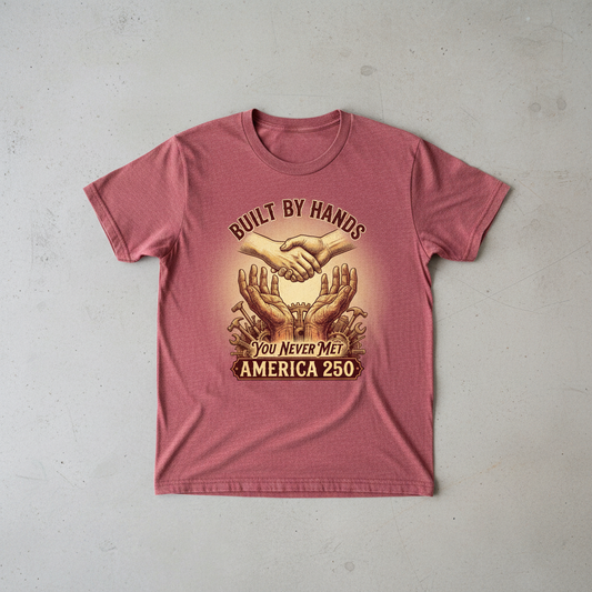 Built by Hands — America 250 Workline Tee