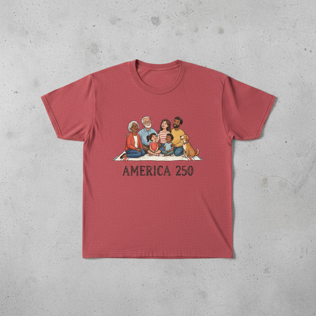 Generations Together — America 250 Family Tee