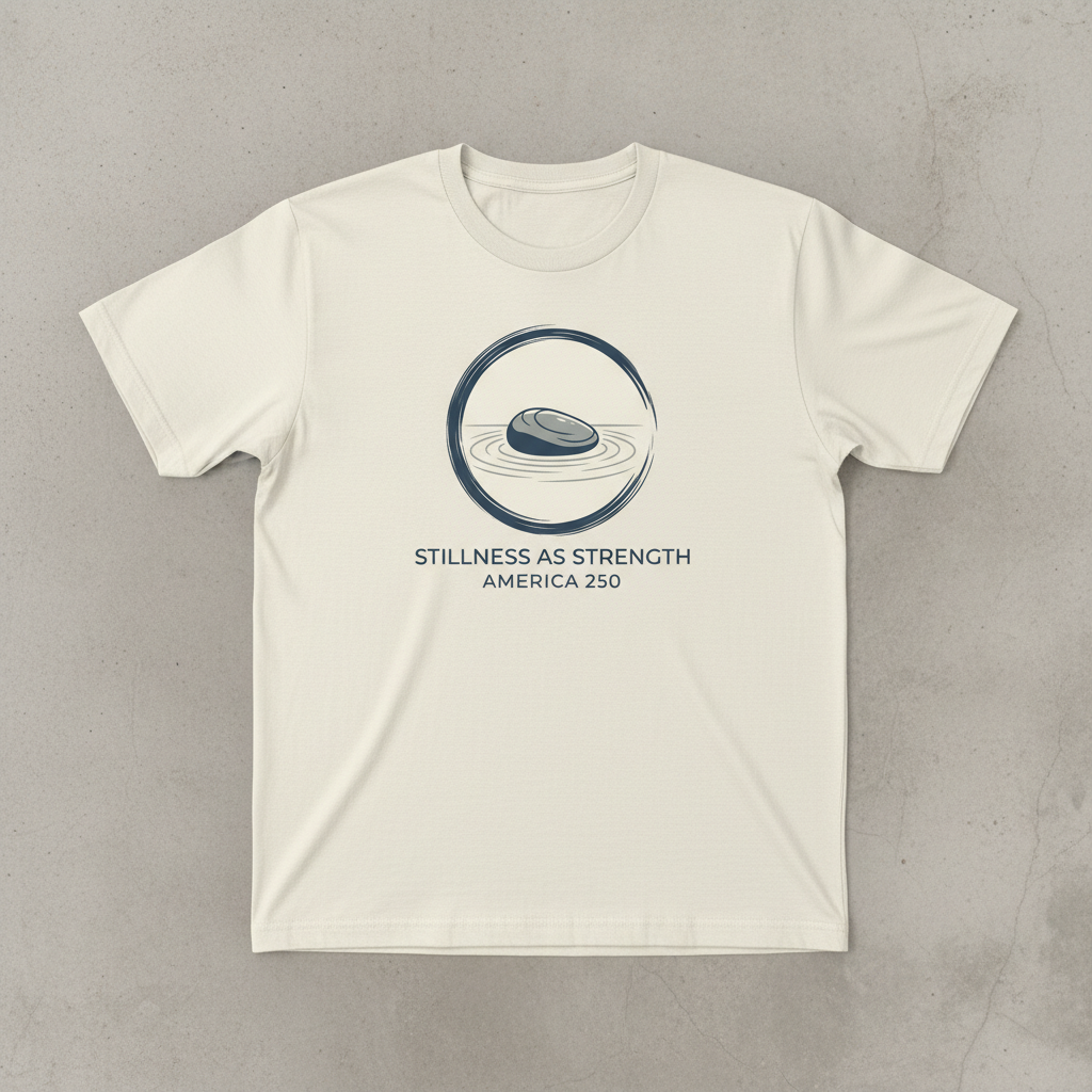 Stillness as Strength — America 250 Tee