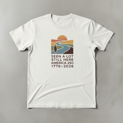 Seen the Road, Still Standing — America 250 Wayfarer Tee