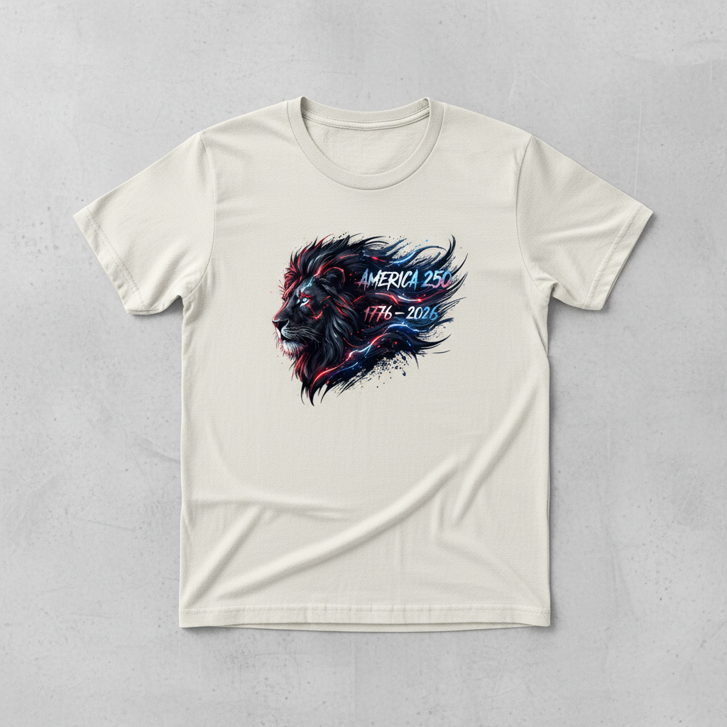 Lion's Roar — America 250 Heritage Tee