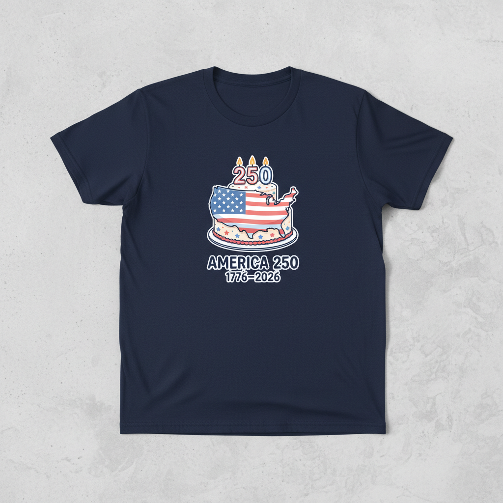Celebration Cake — America 250 Heritage Tee