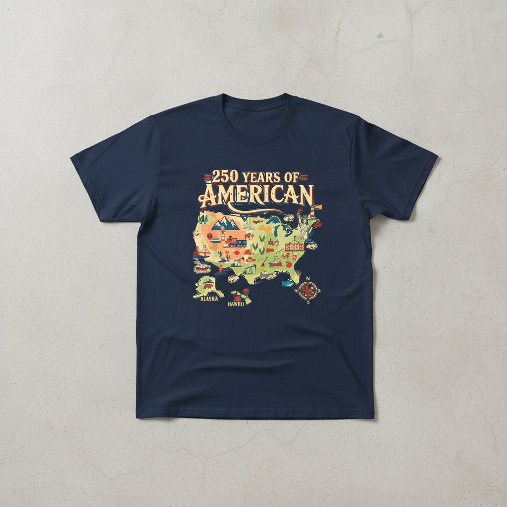 America 250: The Great Journey T-Shirt