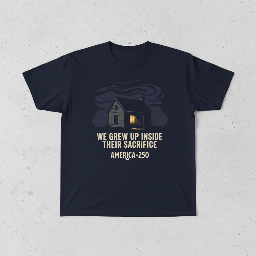 Shelter of Sacrifice — America 250 Heritage Tee