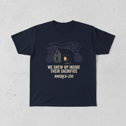 Shelter of Sacrifice — America 250 Heritage Tee