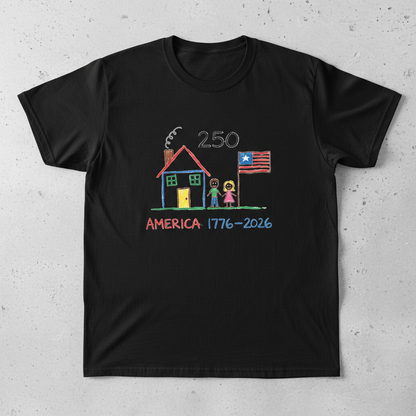 Drawn by Generations — America 250 Heritage Tee