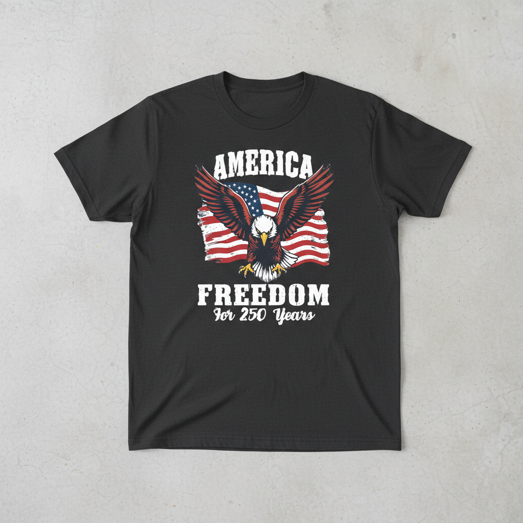 America Freedom – 250 Years (1776–2026) T-Shirt