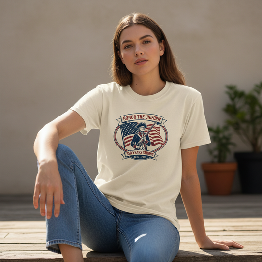 Honor the Uniform — America 250 Legacy Tee