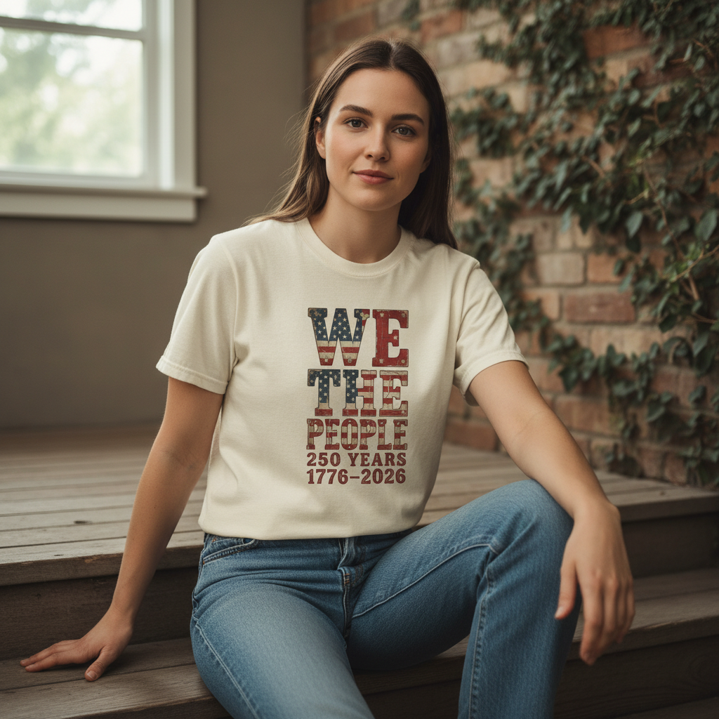 We The People — America 250 Heritage Tee