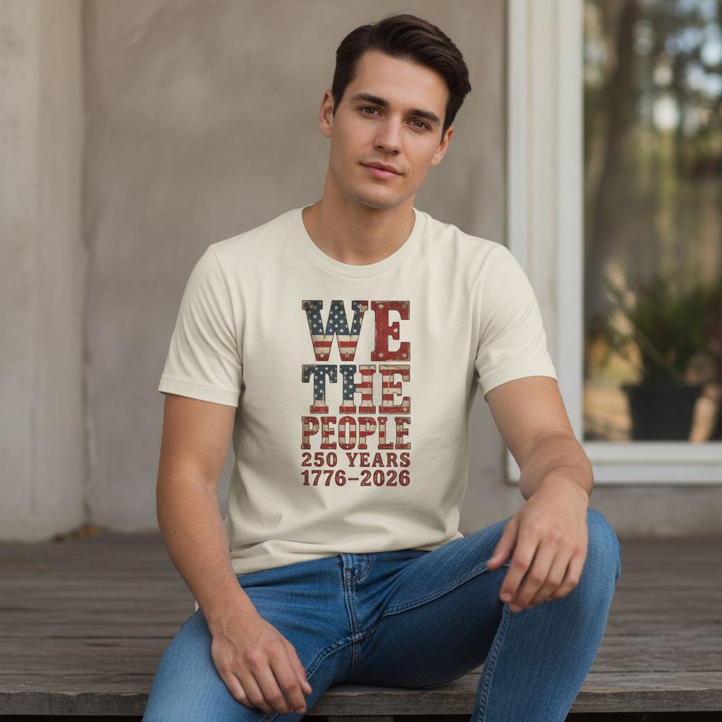 We The People — America 250 Heritage Tee