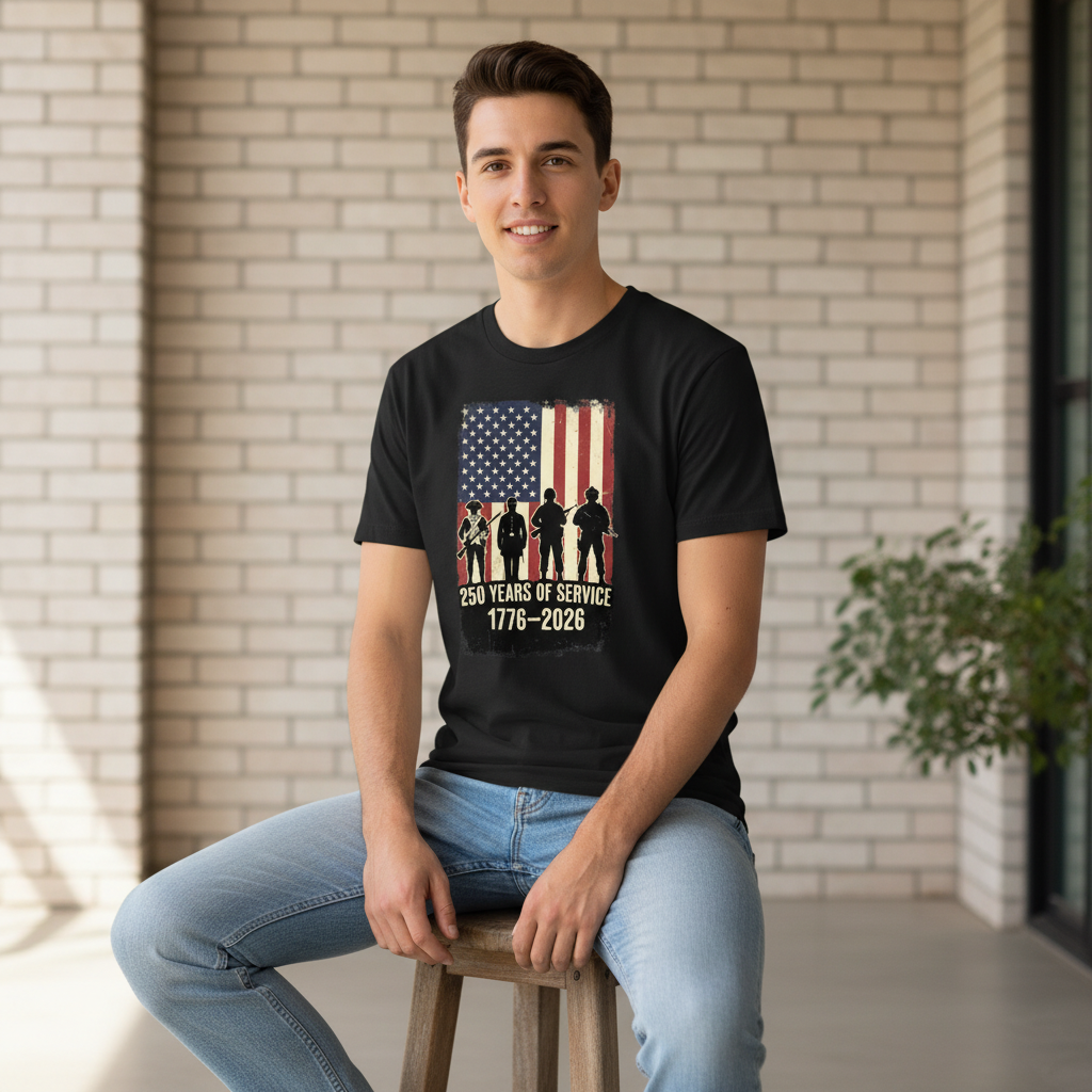 Brothers in Arms — America 250 Heritage Tee