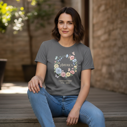Eternal Blooms — America 250 Heritage Tee