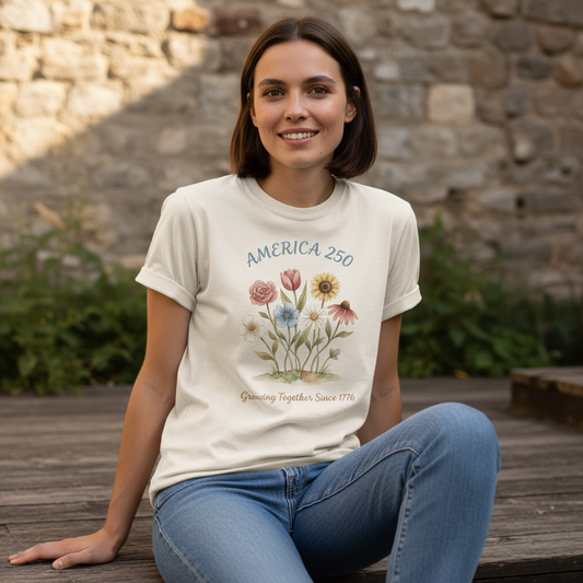 Growing Liberty — America 250 Heritage Tee