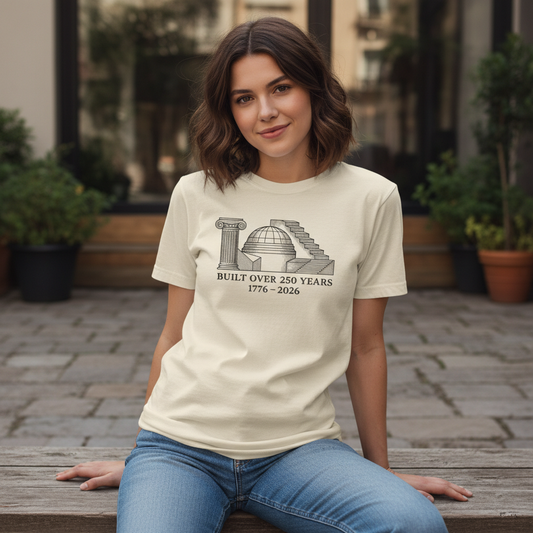 Steps of Progress — America 250 Heritage Tee