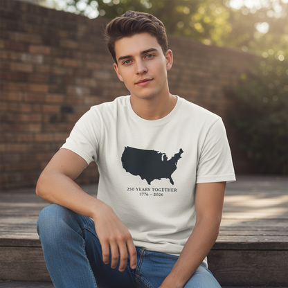 Solidarity Map — America 250 Heritage Tee