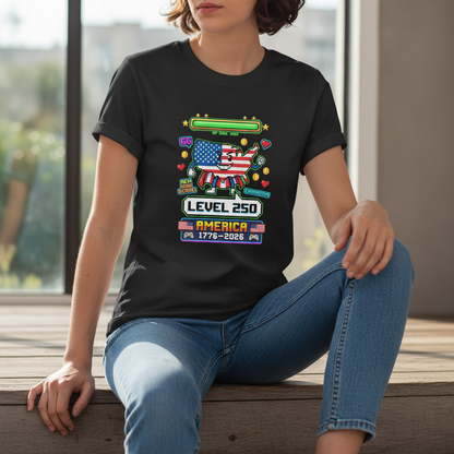 America Reached Level 250  T-Shirt
