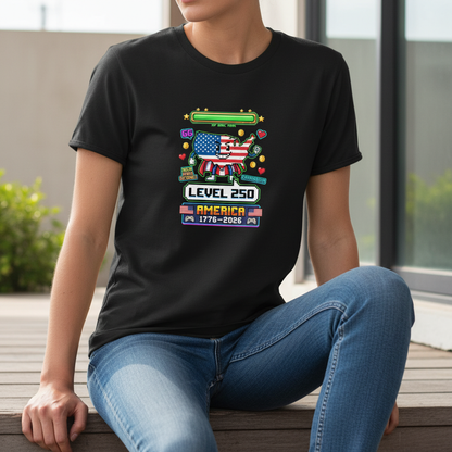 America Reached Level 250  T-Shirt