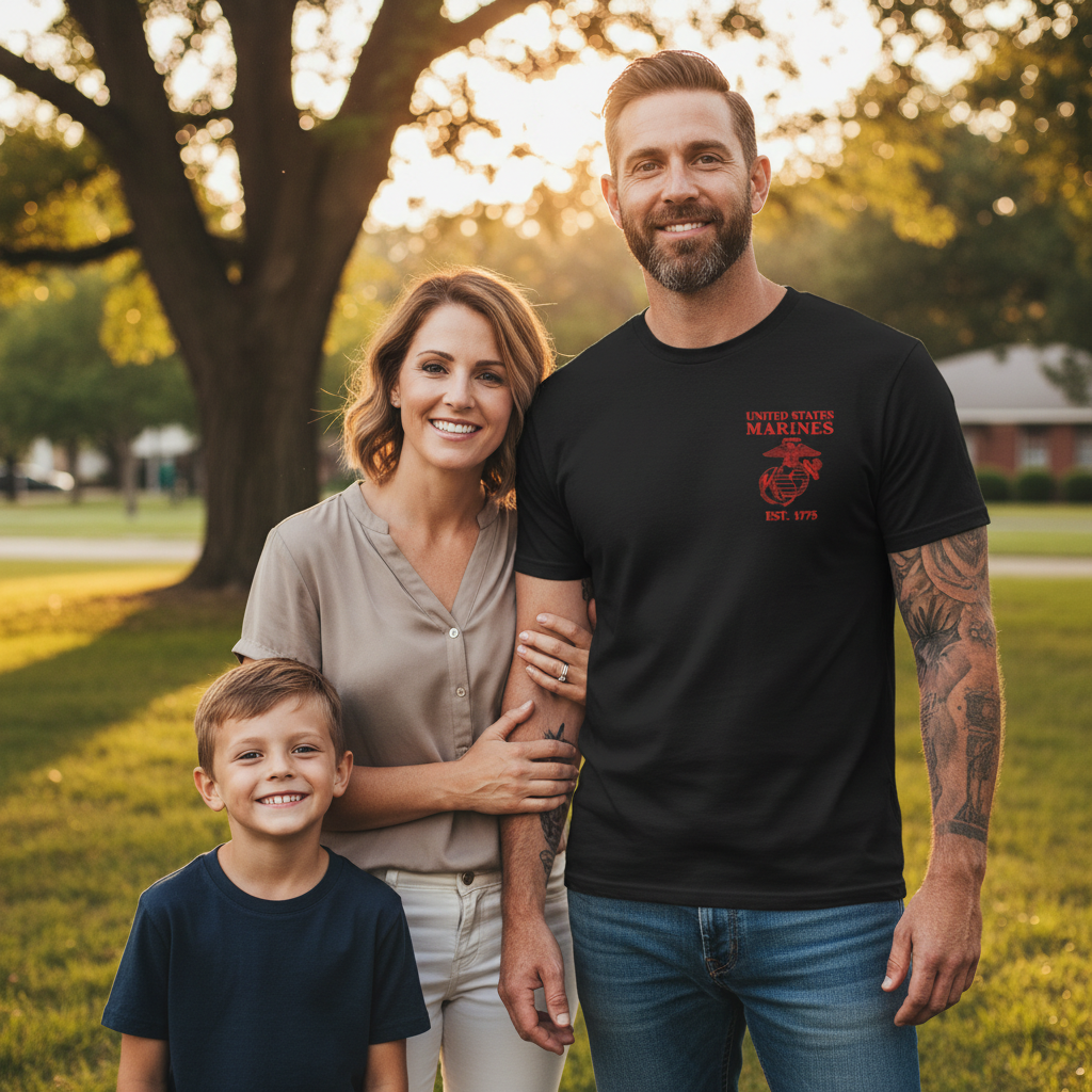 USMC "Semper Fidelis" Marine Corps Brotherhood Tactical Tee