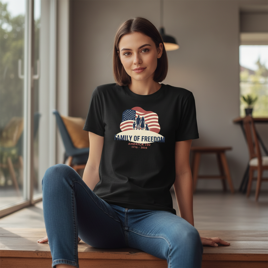 Homestead Harmony — America 250 Heritage Tee
