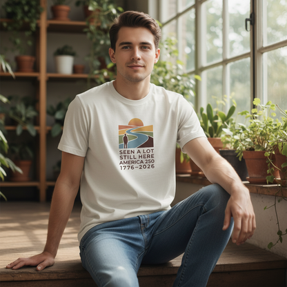 Seen the Road, Still Standing — America 250 Wayfarer Tee