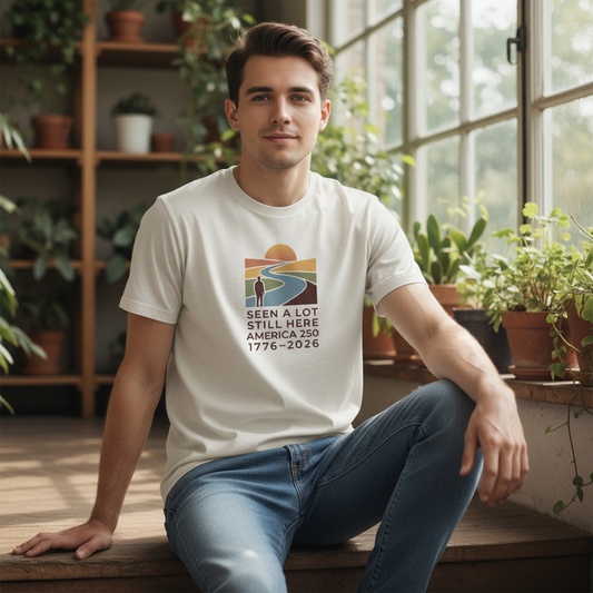 Seen the Road, Still Standing — America 250 Wayfarer Tee