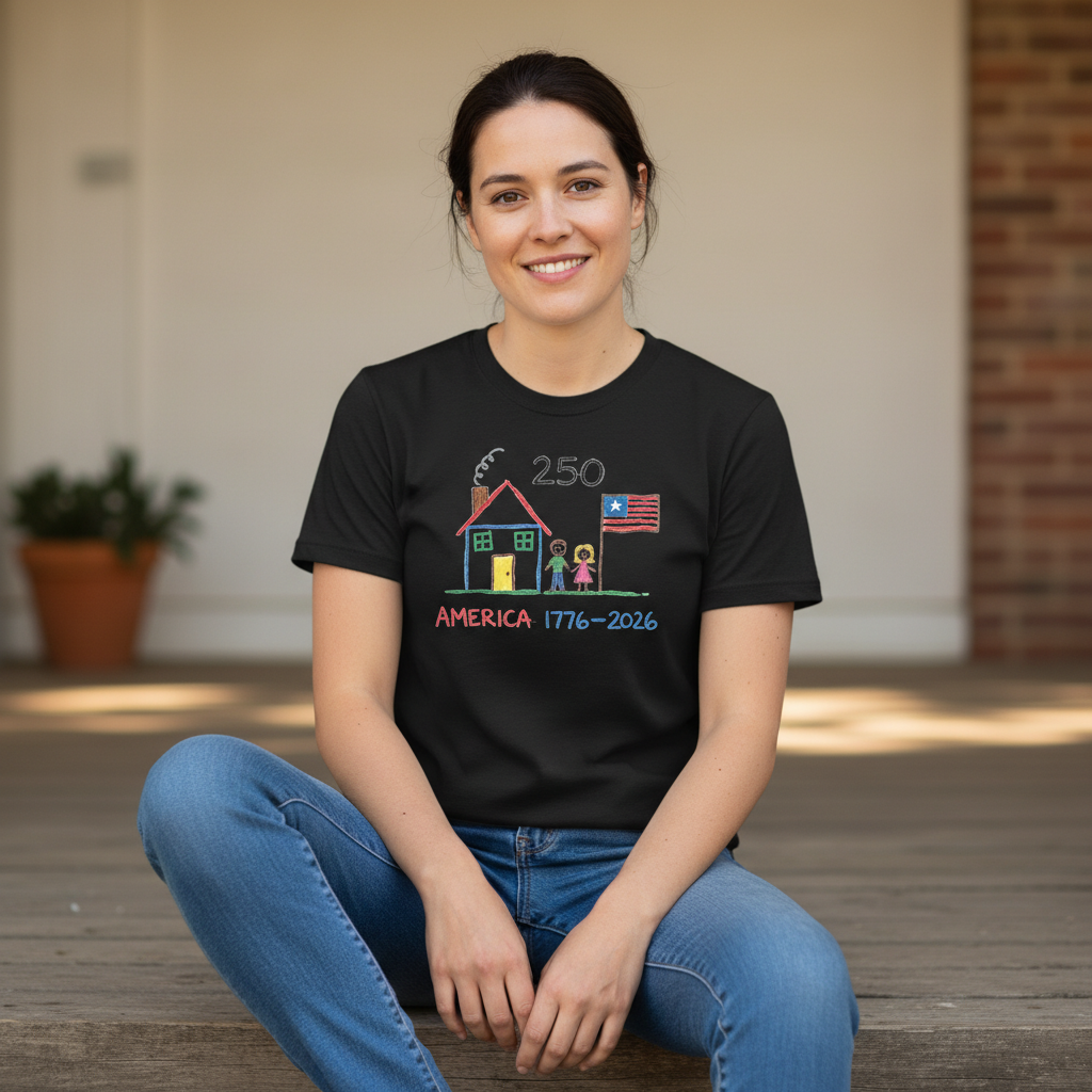 Drawn by Generations — America 250 Heritage Tee