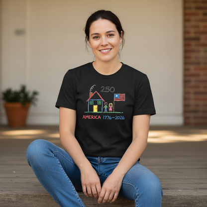 Drawn by Generations — America 250 Heritage Tee