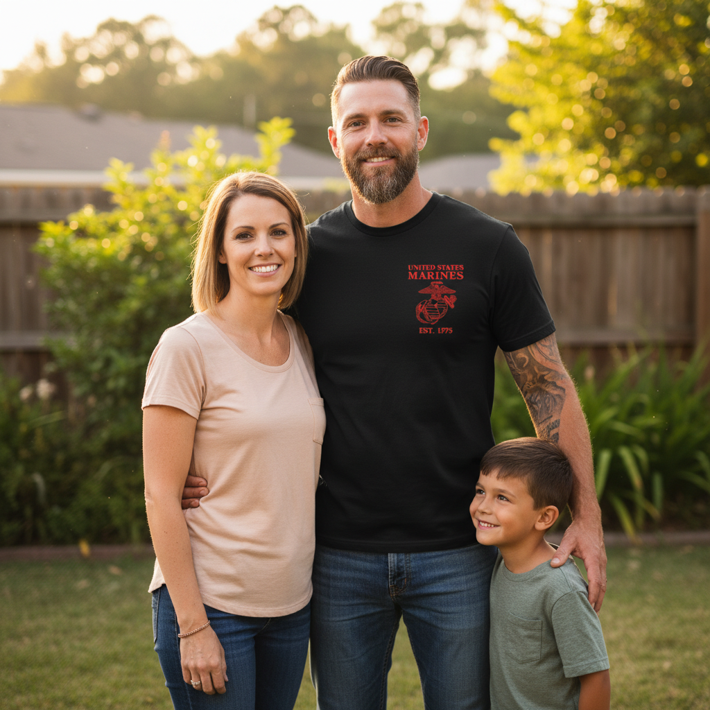 USMC "Semper Fidelis" Marine Corps Brotherhood Tactical Tee